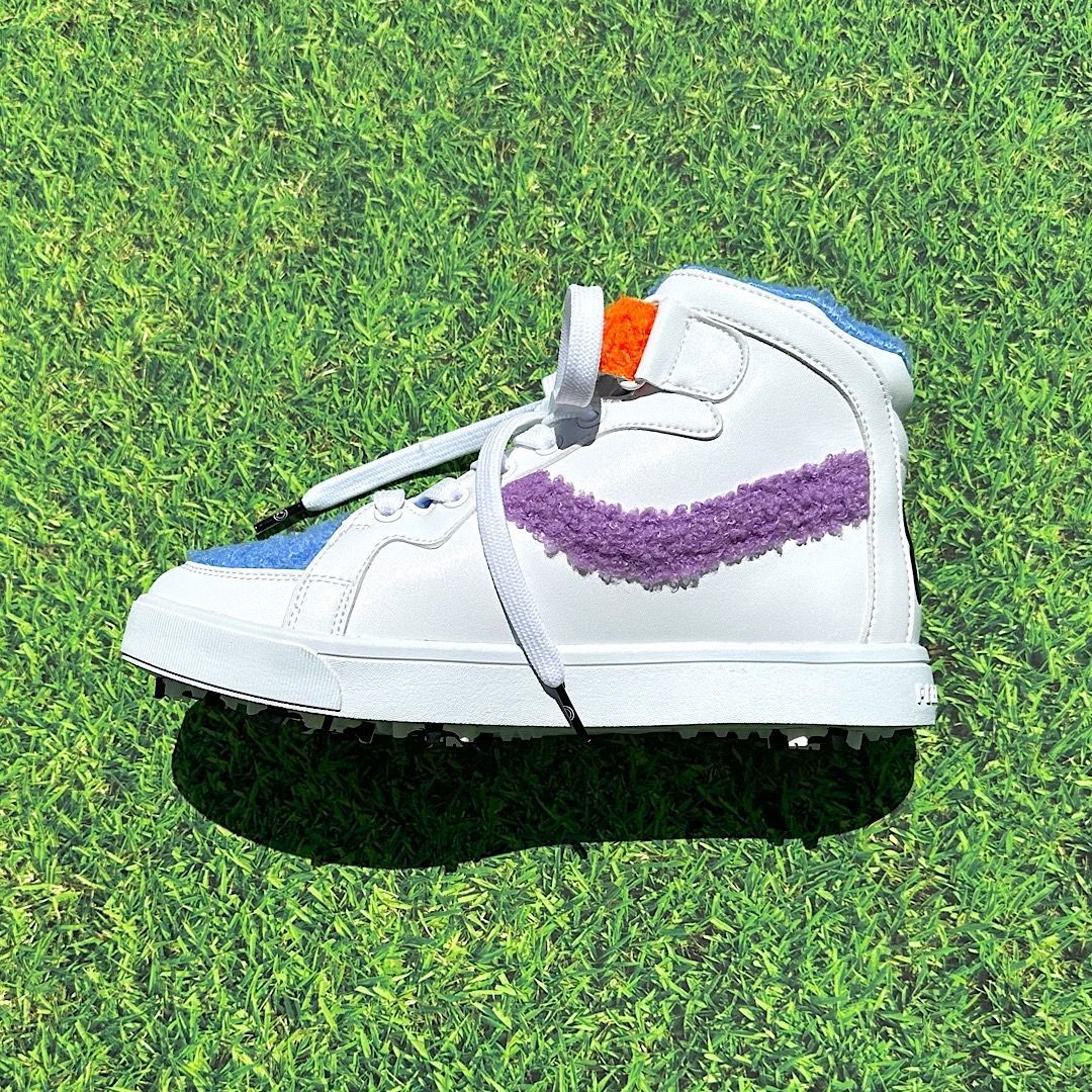 PEARLY GATES カラフルボア ミドルカットレディース22.5センチ PEARLY