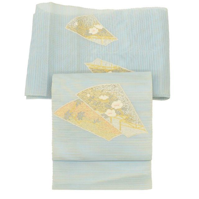 2点同梱、8-77、8-74 夏帯 夏物 開き名古屋帯 美品 正絹 着物 SALE☆10%OFF／夏帯 帯 盛夏 絹 本大麻 和染 洒落名古屋帯 紗 特選 染