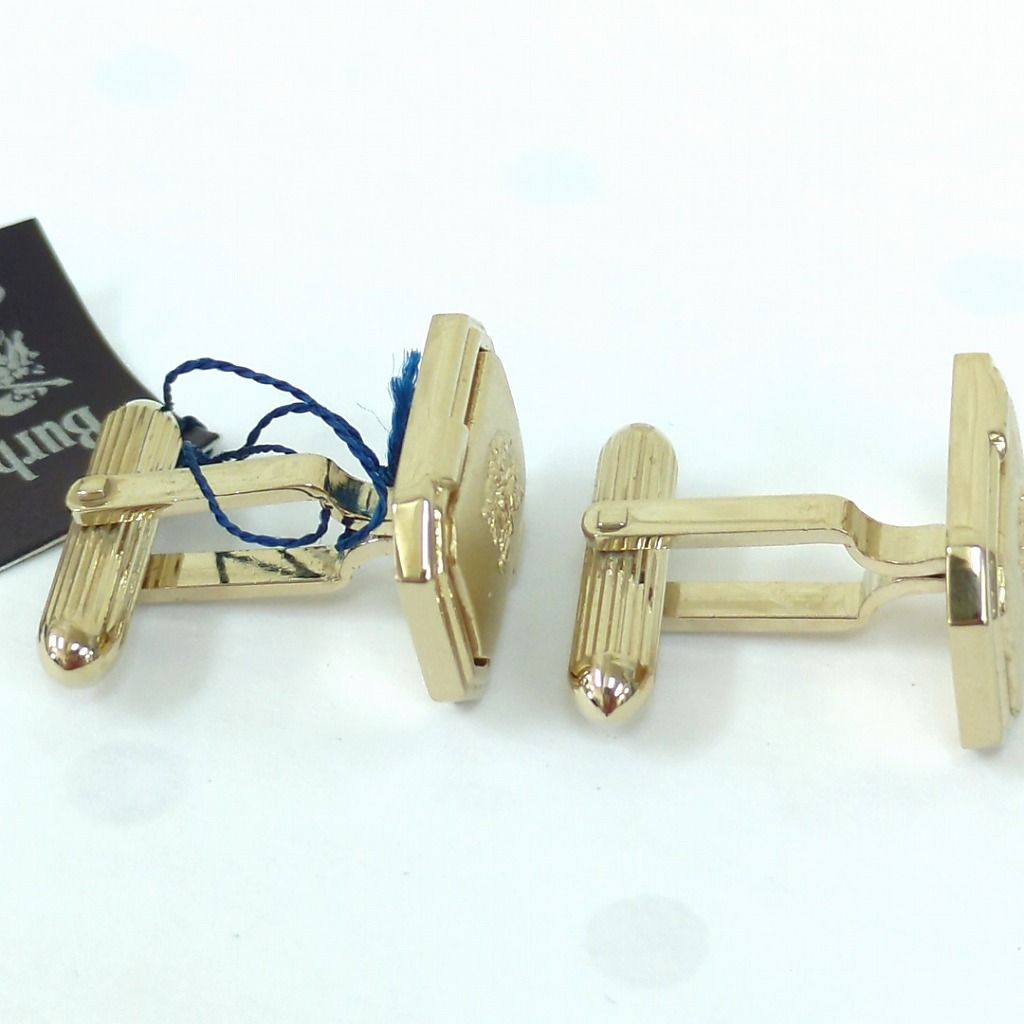 BURBERRY バーバリー ネクタイピン カフリンクス ゴールドカラー