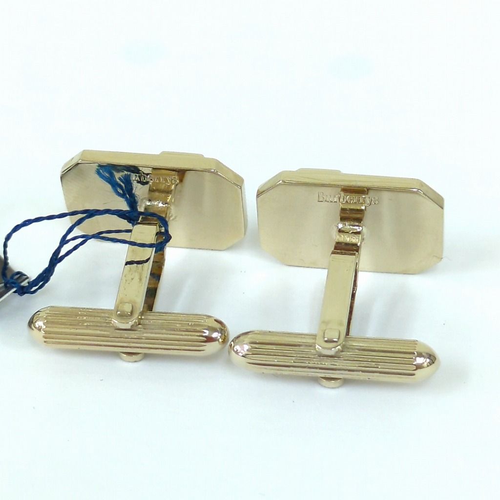 BURBERRY バーバリー ネクタイピン カフリンクス ゴールドカラー