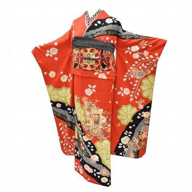 振袖フルセット、正絹振袖セット、半襟重ね衿、帯揚げ帯締め、袋帯襦袢、ガード加工h 振袖 帯揚げ 正絹 絞り 成人式 重ね衿 3点セット 前撮り 帯揚げ帯締め