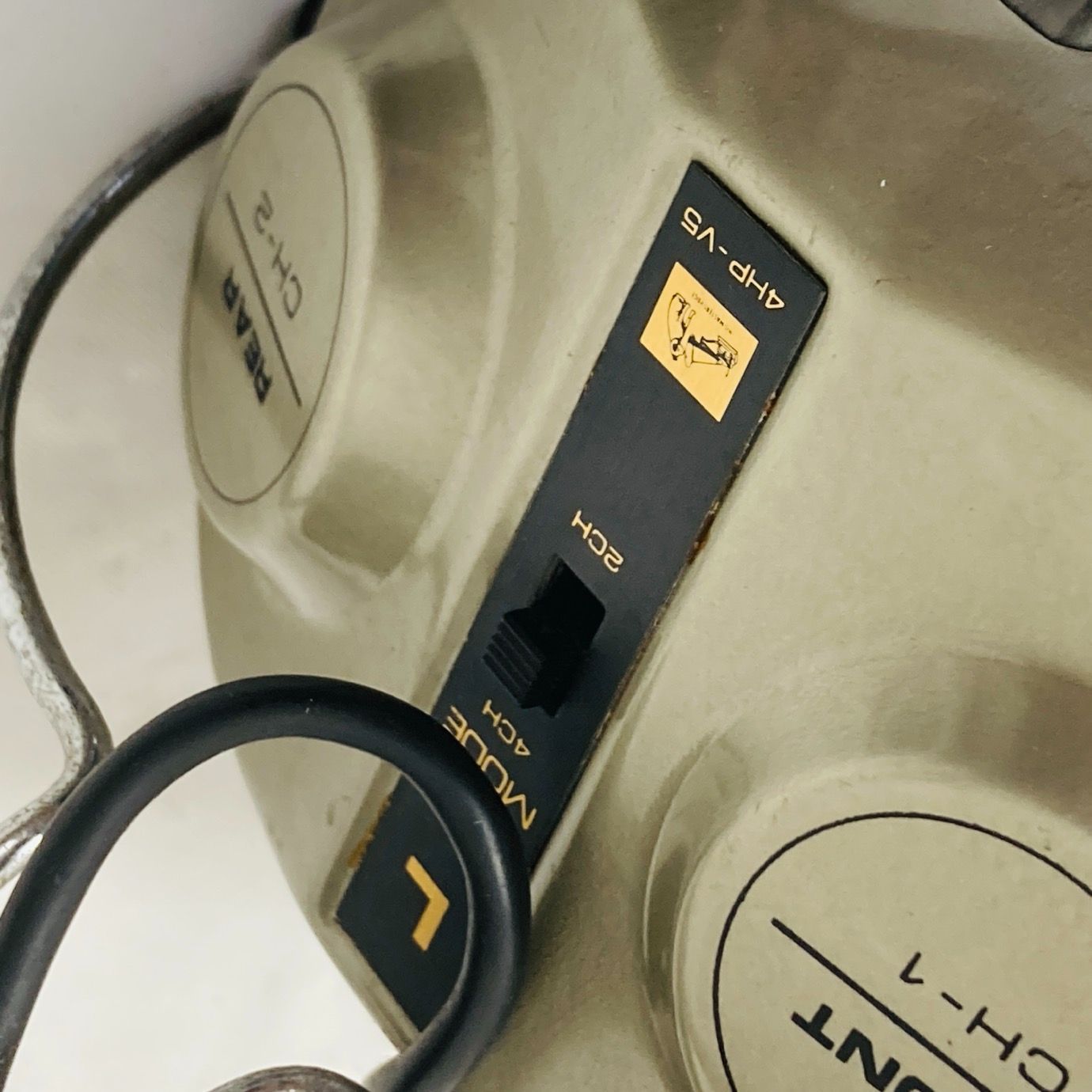 レトロ・VICTOR 4HP-V5・4チャンネルヘッドフォン - メルカリ