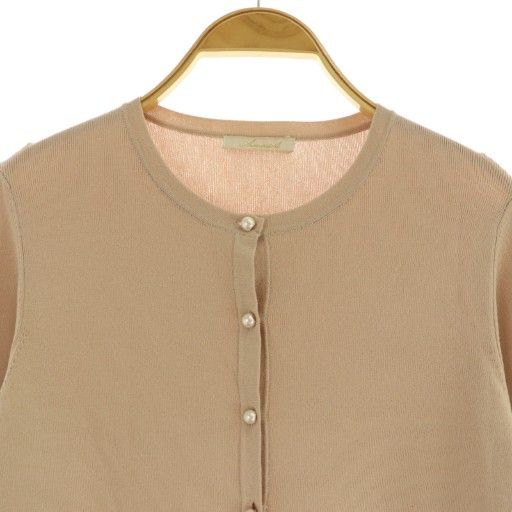 アベニールエトワール Aveniretoile パールボタンベーシックニット