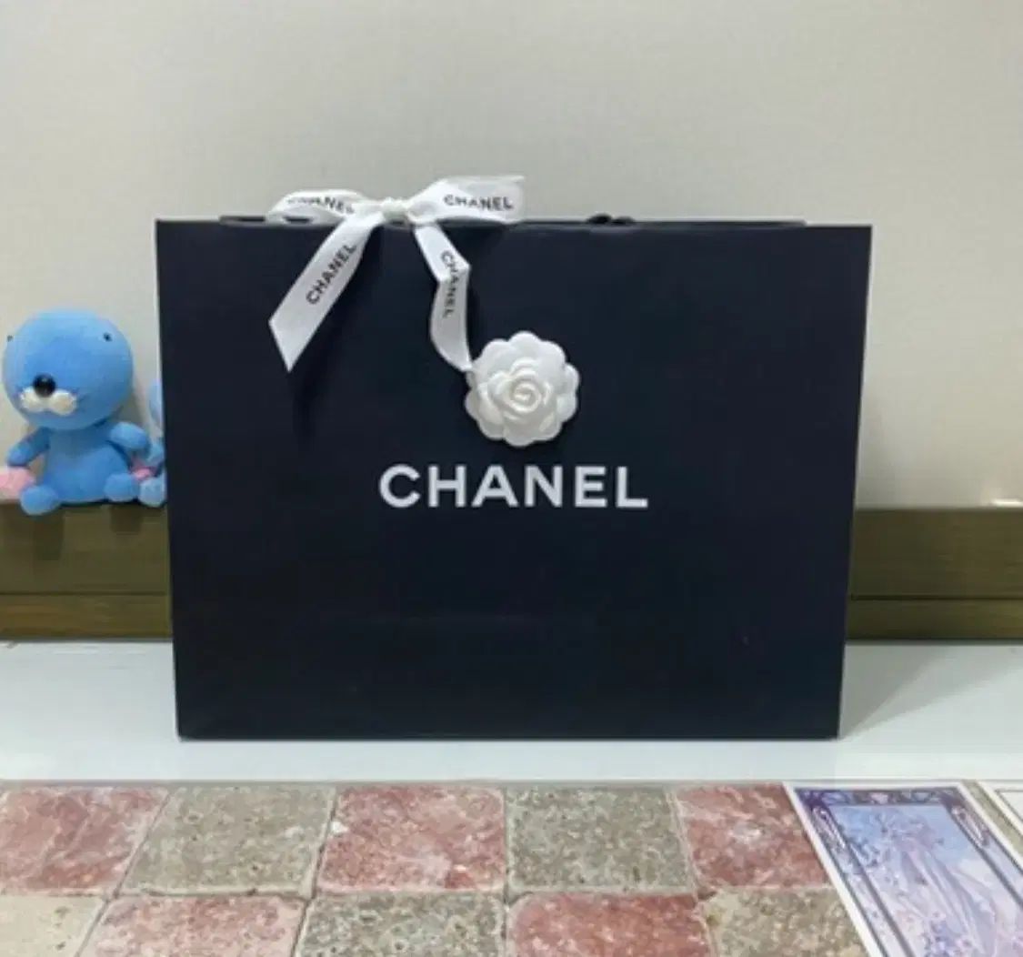 シャネル 靴 ボックス(29 5x17 5x9 5)+ダスト+バインダー リフィル+