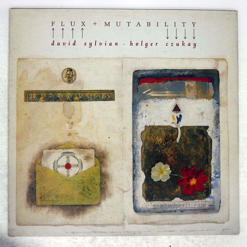 ヨーロッパ盤 DAVID SYLVIAN/FLUX + MUTABILITY/VENTURE VE43 LP