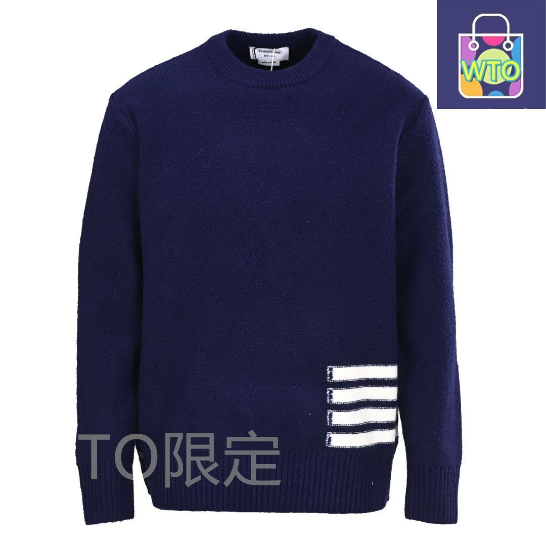 今日特価】Thom Browne トム・ブラウン 四本線ニットセーター