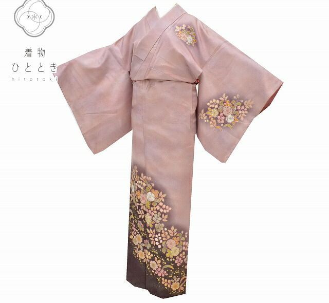 emo Rin様［3928］訪問着 美品 辻ヶ花 翠山工房 桐屋 正絹 着物 袷 emo Rin様［3928］訪問着 美品 辻ヶ花 翠山工房 桐屋