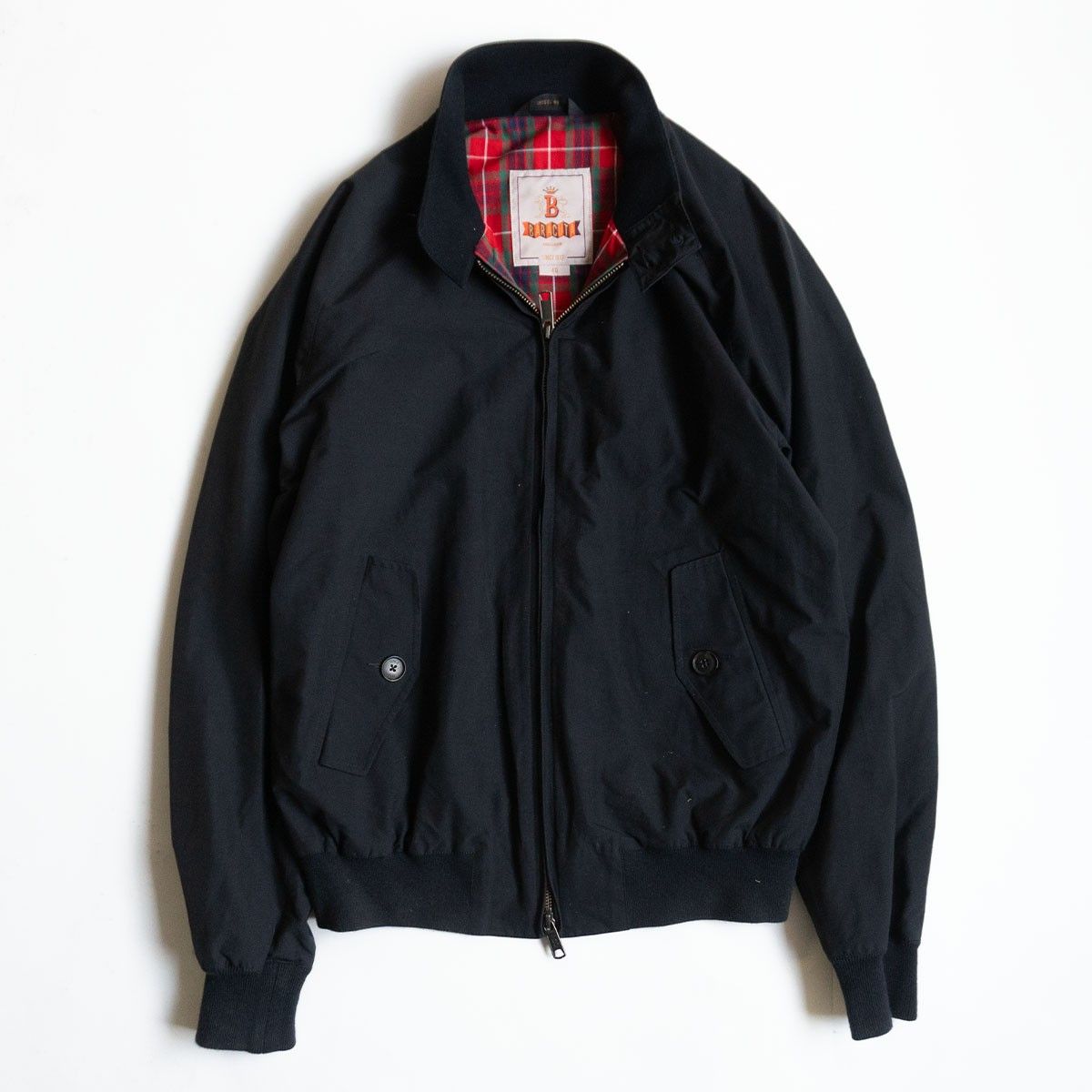 美品 BARACUTA バラクータ G9 ブラック40 イングランド製 美品】 BARACUTA 【G9 スウィングトップ ハリントンジャケット】 40