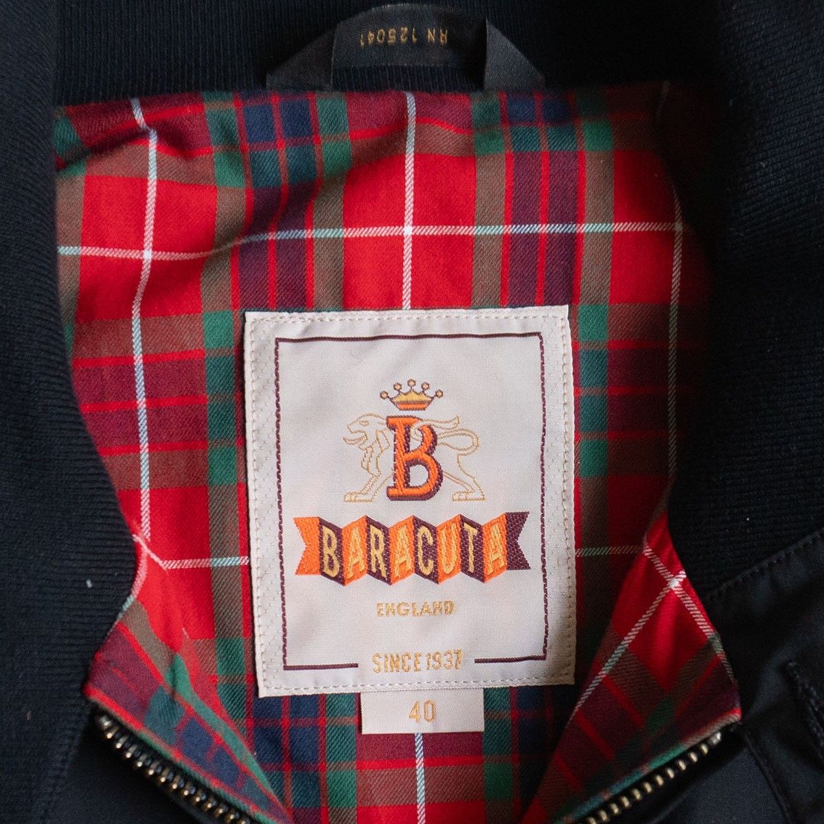 美品】 BARACUTA 【G9 スウィングトップ ハリントンジャケット】 40