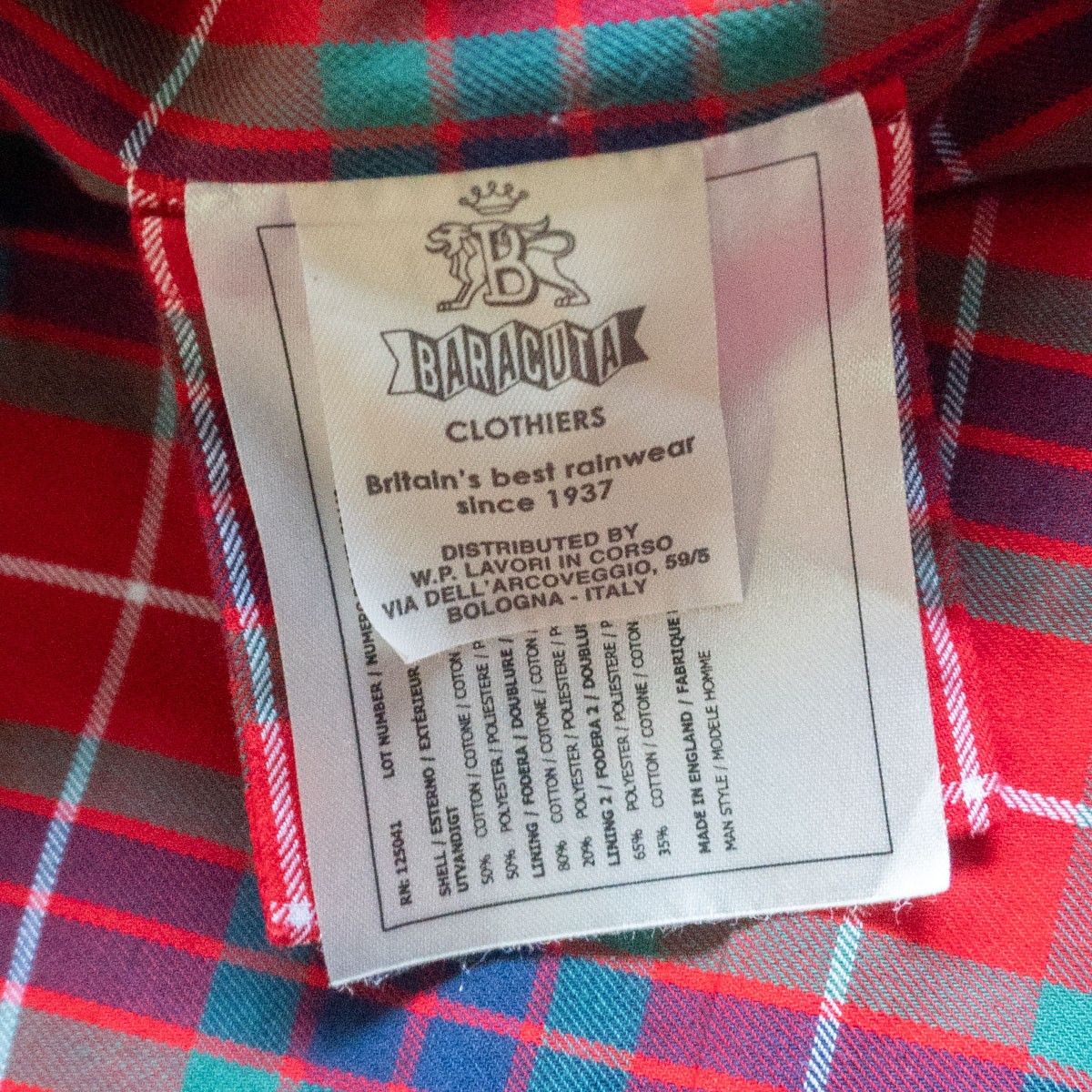 美品】 BARACUTA 【G9 スウィングトップ ハリントンジャケット】 40  