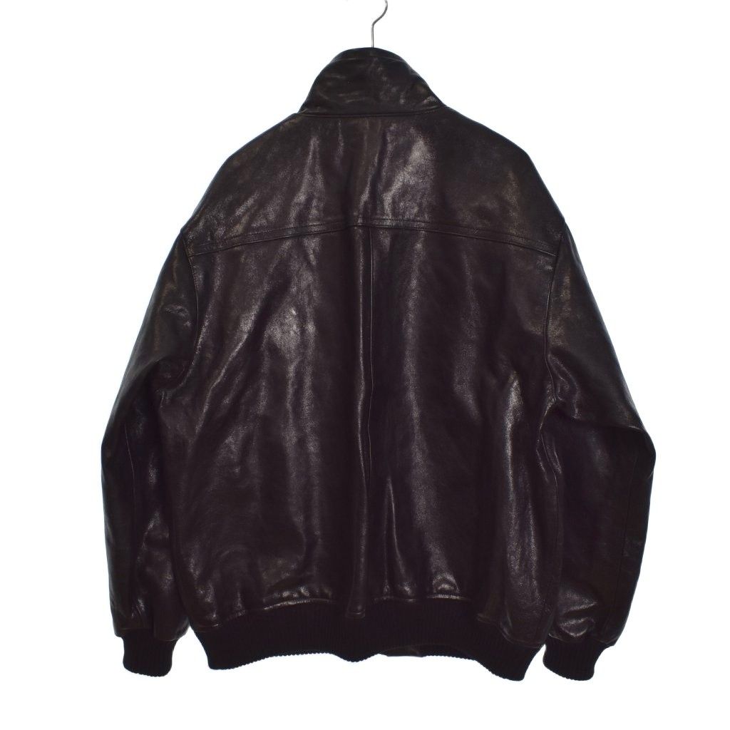 オーラリー AURALEE 25AW LAMB LEATHER ZIP BLOUSON ラムレザー ジップ