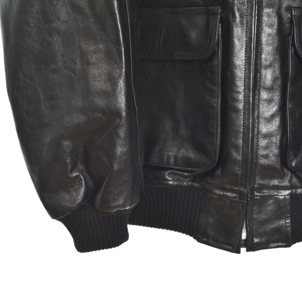 オーラリー AURALEE 25AW LAMB LEATHER ZIP BLOUSON ラムレザー ジップ