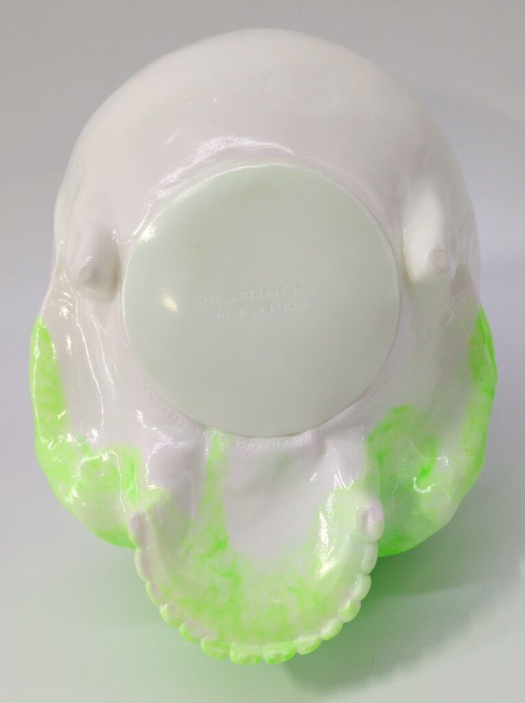 SECRETBASE 1/1 SKULLHEAD 緑/白/マーブル成型
