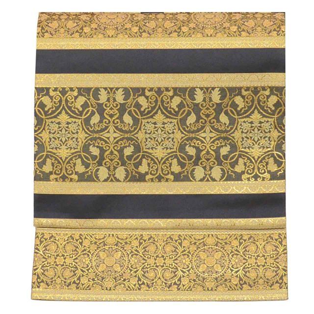 袋帯 中古 リサイクル 正絹  仕立て上がり 六通 川島織物 華文 A864-3 袋帯 中古 リサイクル 正絹 仕立て上がり 六通 川島織物 華文 A864-3