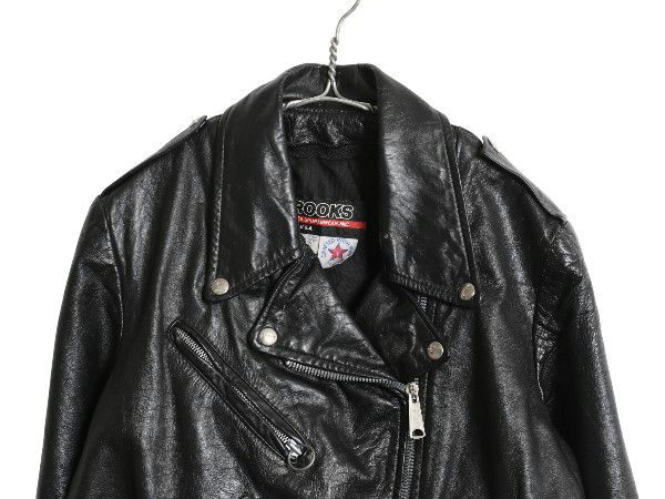お得なクーポン配布中!】 80s 90s USA製 ブルックス 本革 レザー