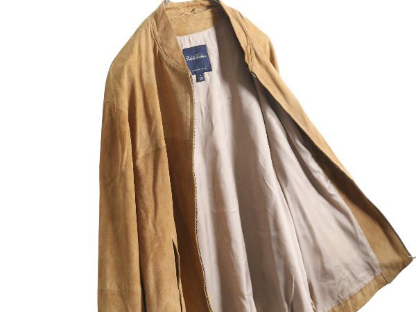 お得なクーポン配布中!】 ブルックスブラザーズ 本革 スウェードレザー