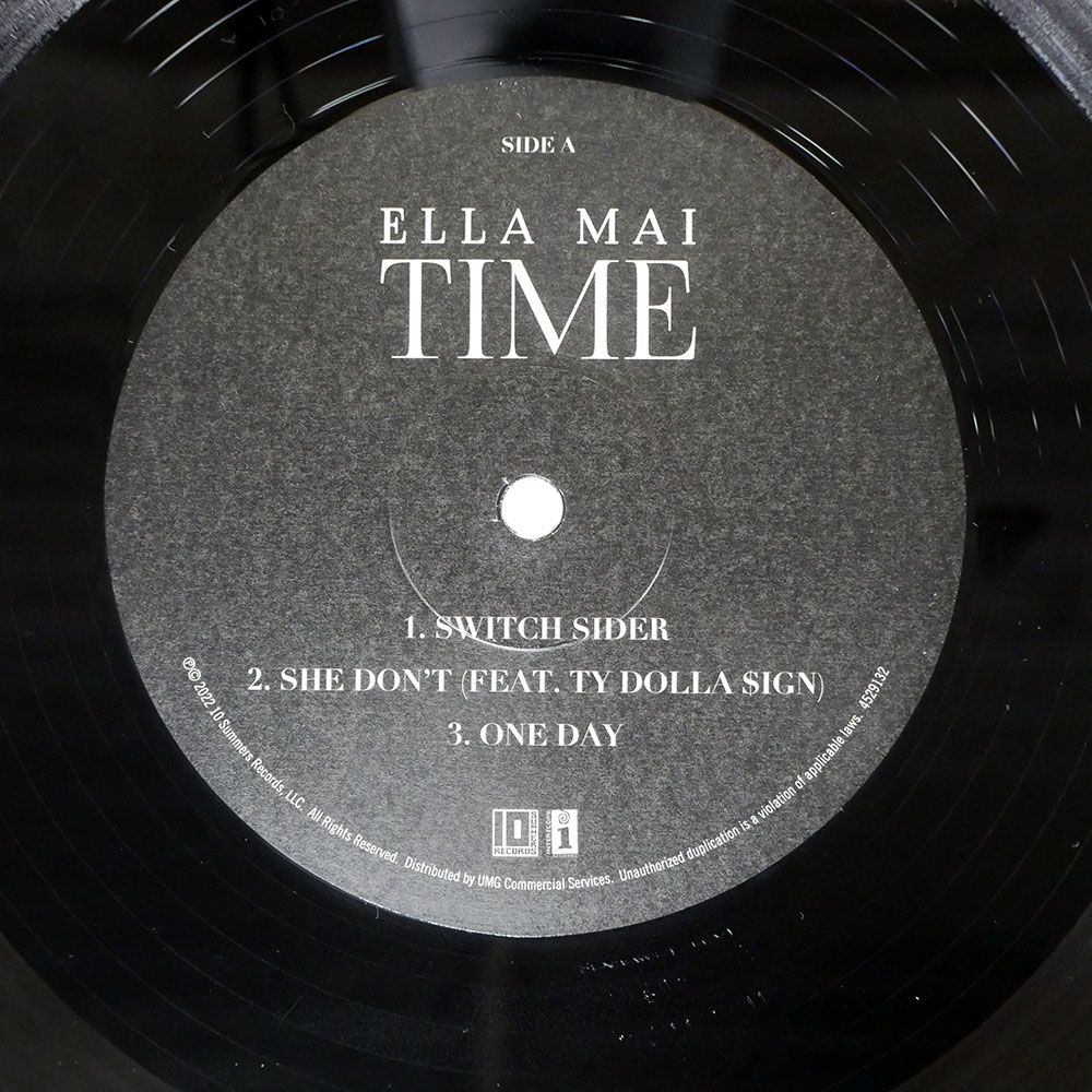 US盤 ELLA MAI/TIME CHANGE READY/10 SUMMERS RECORDS B0034844-01 LP
