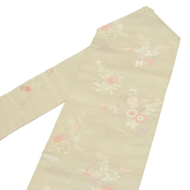 8-70 夏帯 夏物 名古屋帯 九寸 美品 正絹 着物 名古屋仕立て 単衣 8-8 夏帯 夏物 名古屋帯 九寸 美品 正絹 着物 名古屋仕立て 絽