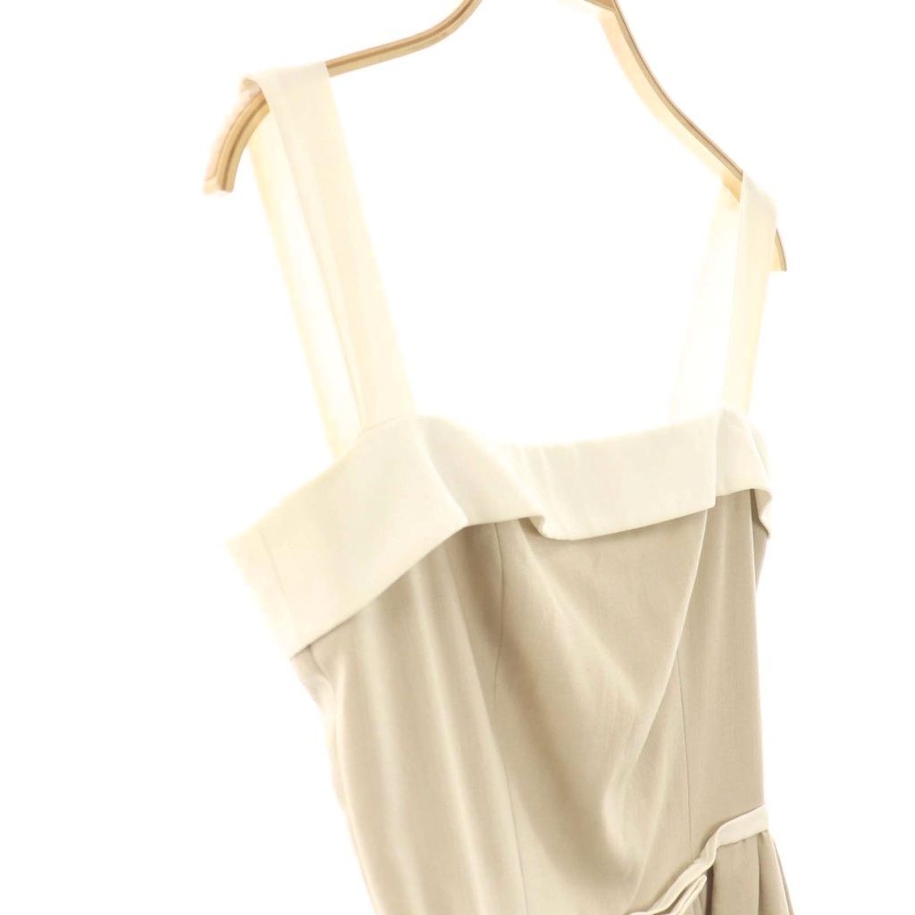 フォクシーニューヨーク FOXEY NEW YORK リネンフェイスDワンピース 40