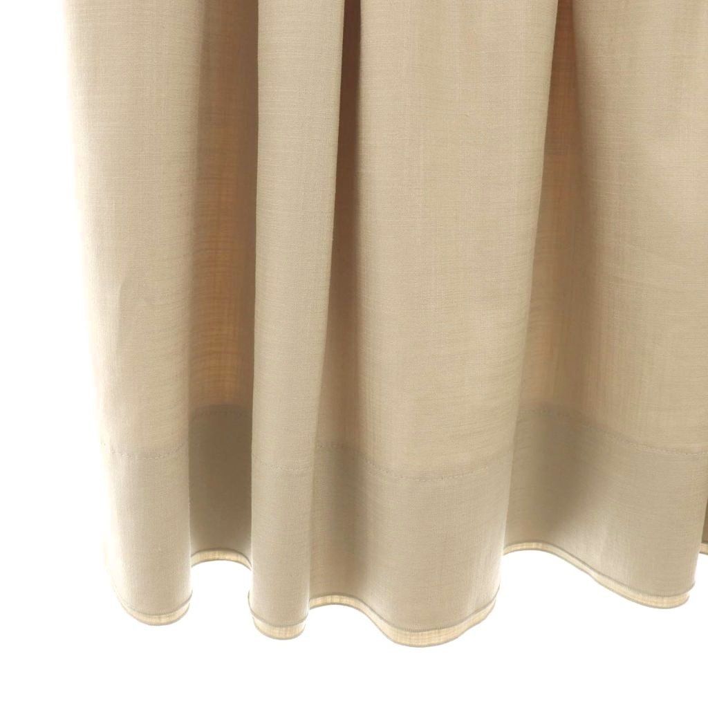 フォクシーニューヨーク FOXEY NEW YORK リネンフェイスDワンピース 40