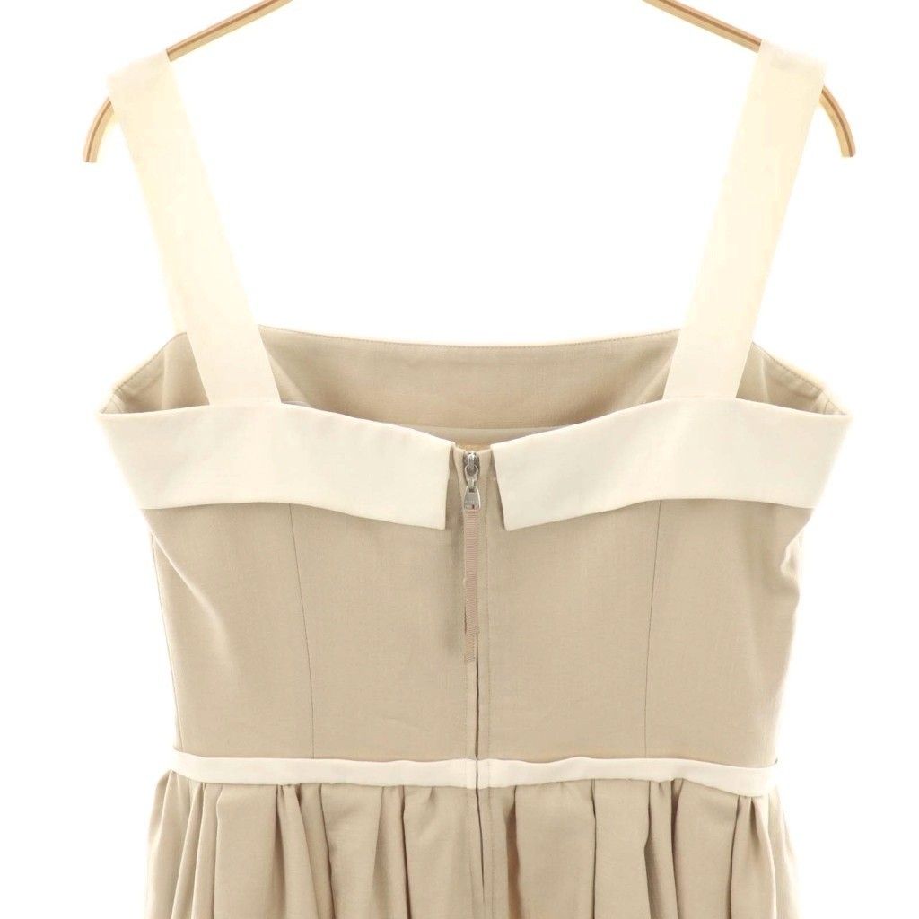 フォクシーニューヨーク FOXEY NEW YORK リネンフェイスDワンピース 40