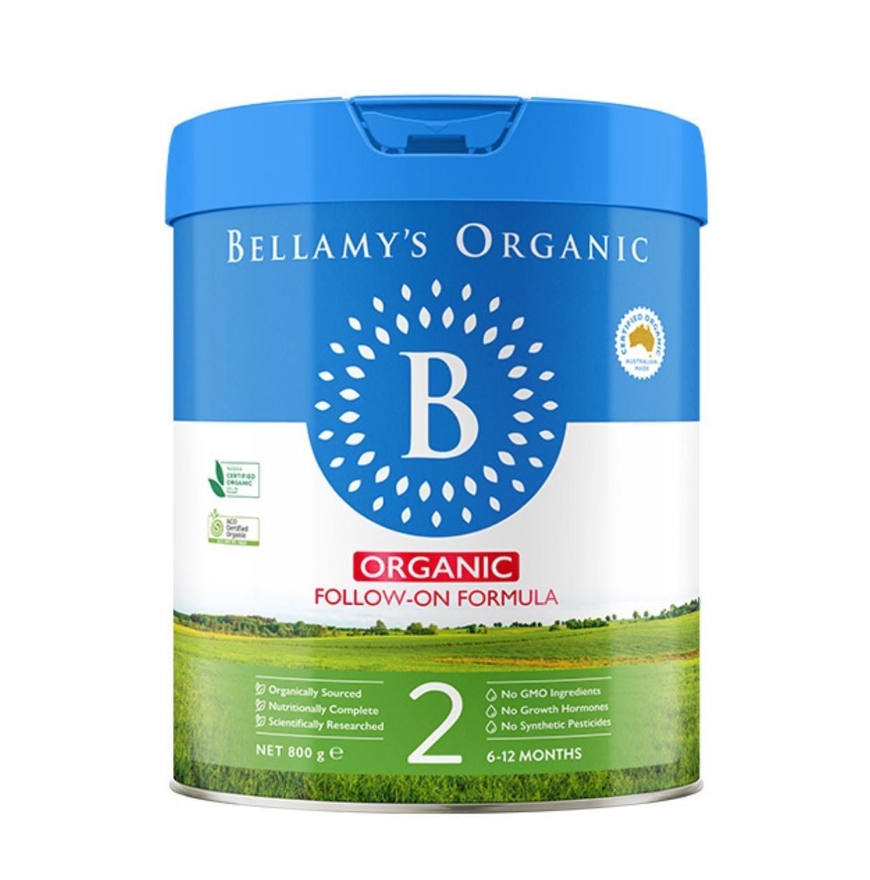 Bellamy’s Organic ベラミーズ オーガニック 粉ミルク ステップ2 mydeen出品