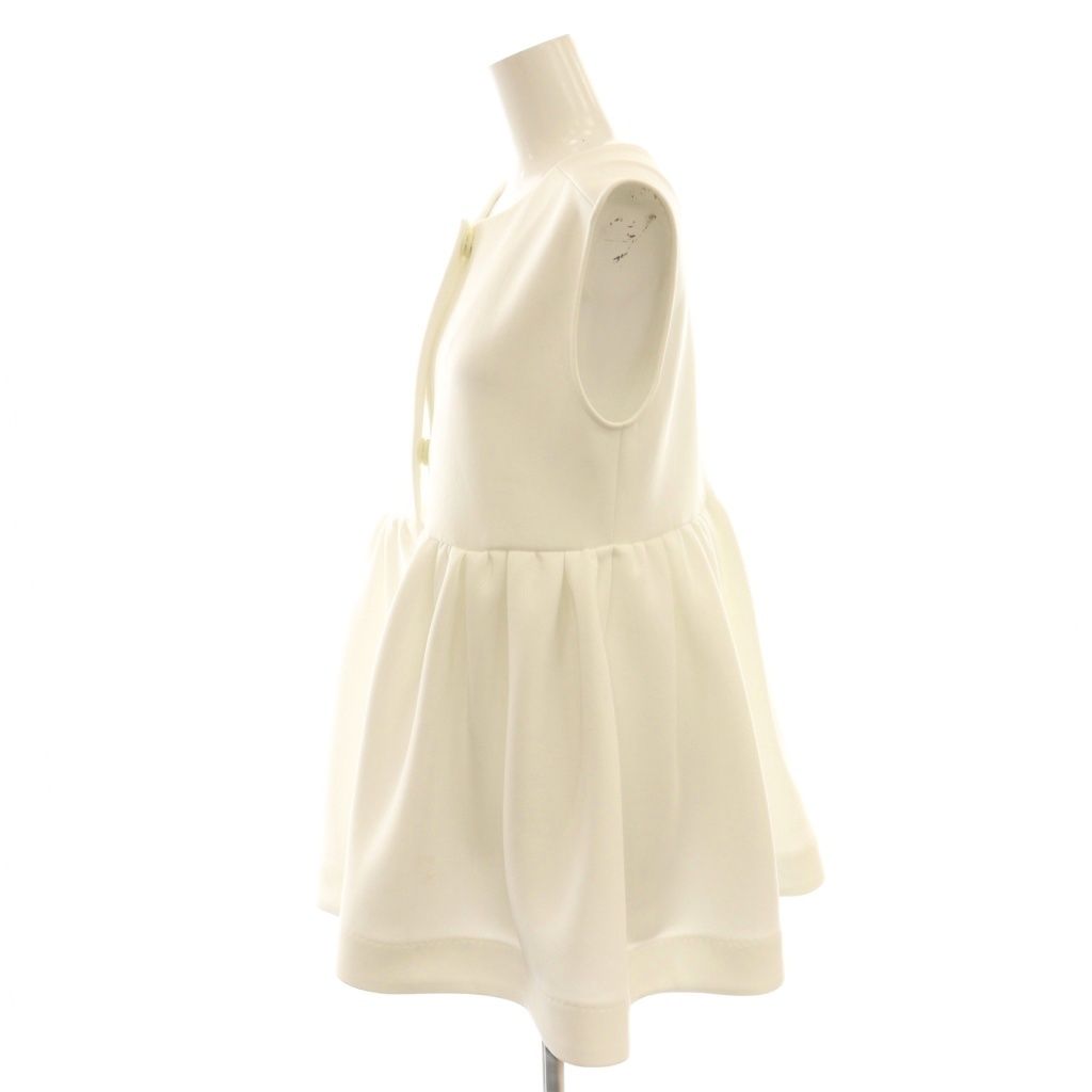 ウィムガゼット Whim Gazette 24SS ペプラムダンボールジレ ベスト F