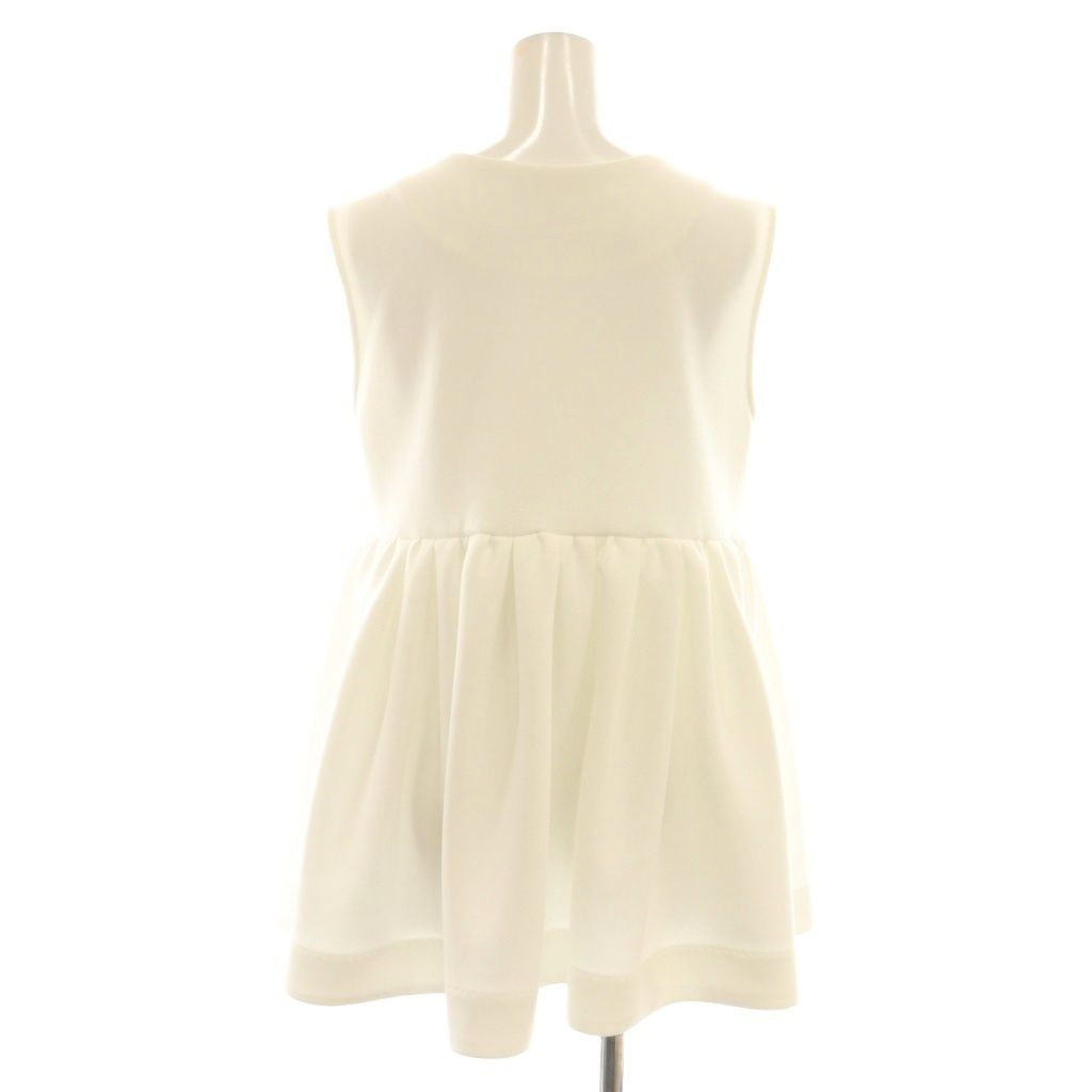 ウィムガゼット Whim Gazette 24SS ペプラムダンボールジレ ベスト F