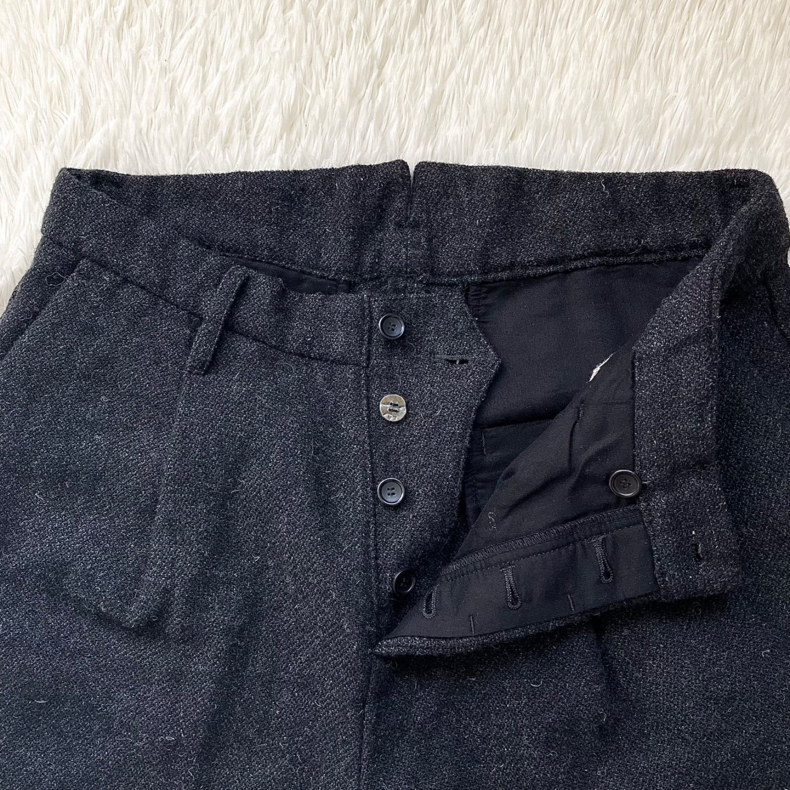 【新品タグつき】Vlas blomme コルトレイクリネン サルエルパンツ ヴラスブラム Vlass blomme コルトレイクリネン レースサルエルパンツ