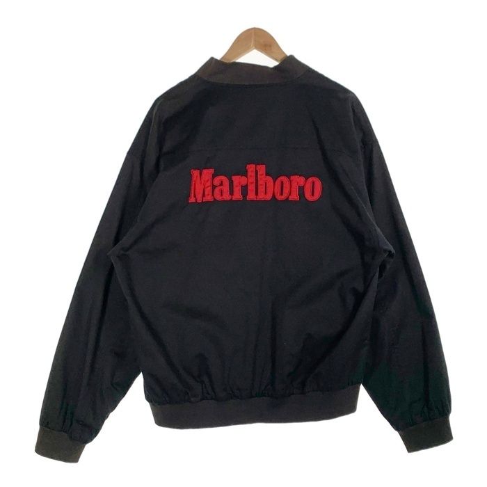 Marlboro リバーシブルジャケット 黒/赤 90's Marlboro Reversible Jacket マルボロ リバーシブルジャケット