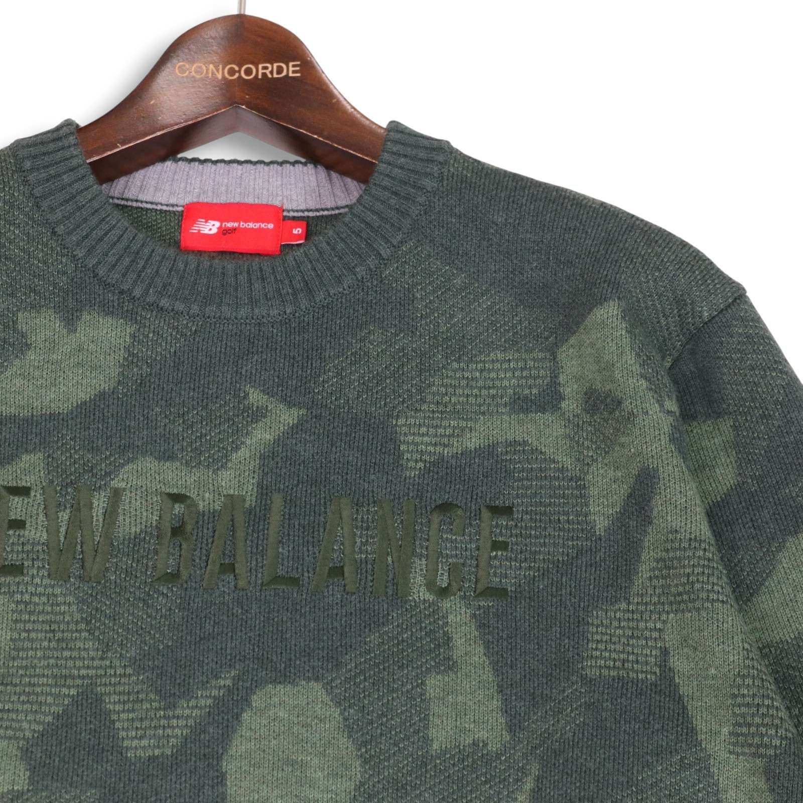 美品 22AW】new balance golf ニューバランス ゴルフ 秋冬☆ ロゴ