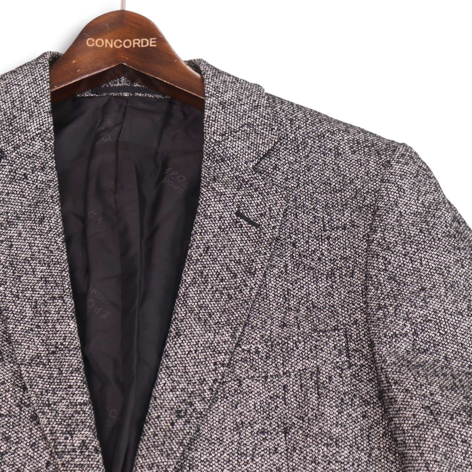 EPOCA UOMO エポカ ウォモ 秋冬 シルク&ウール☆ ツイード 1B