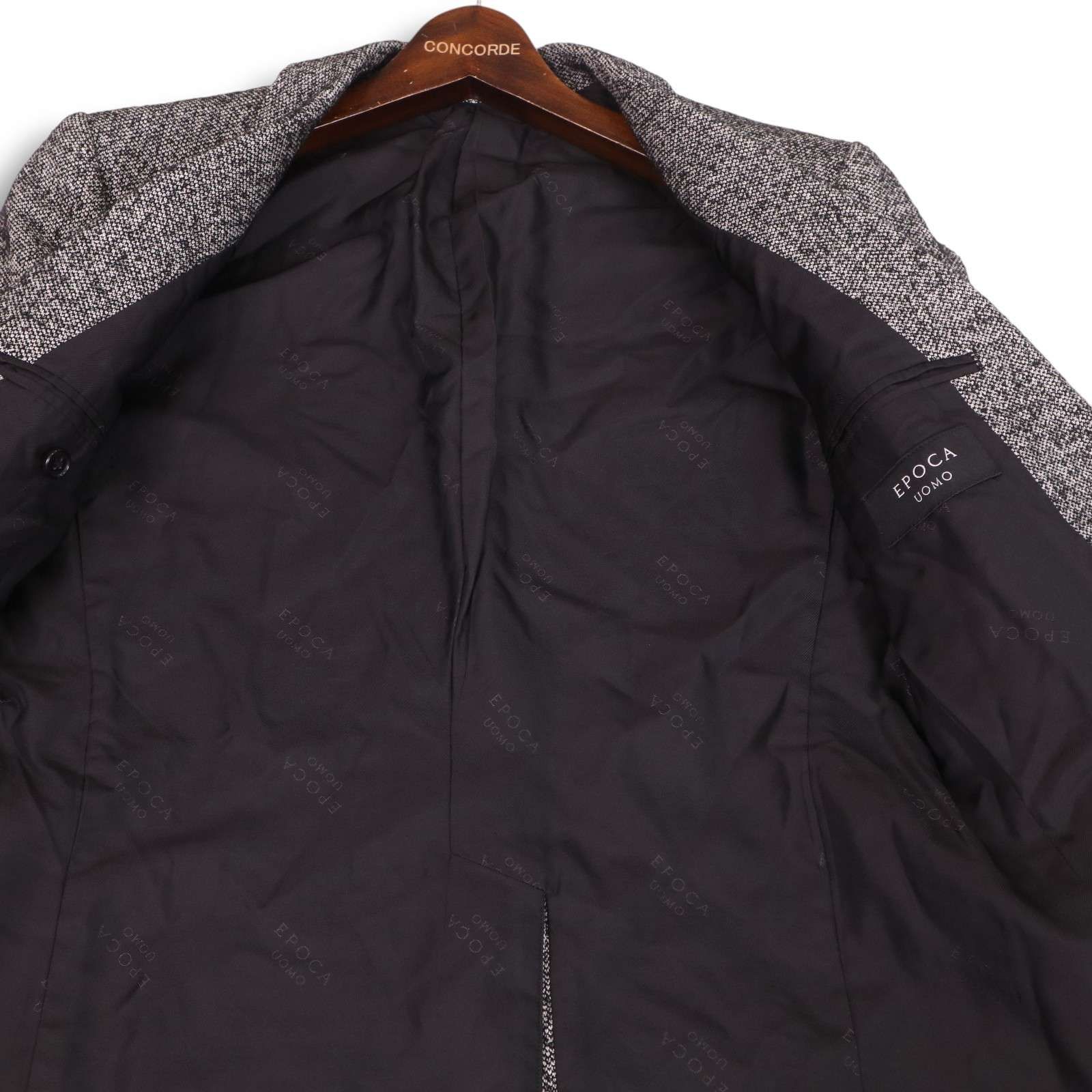 EPOCA UOMO エポカ ウォモ 秋冬 シルク&ウール☆ ツイード 1B