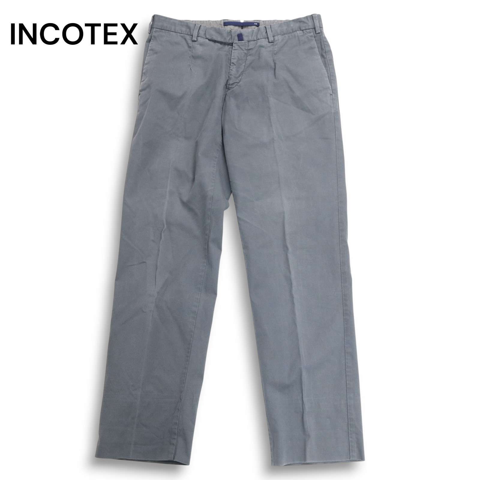 INCOTEX インコテックス 通年 HIGH COMFORT ストレッチ ハイコンフォート チノ スラックス パンツ Sz.31　メンズ