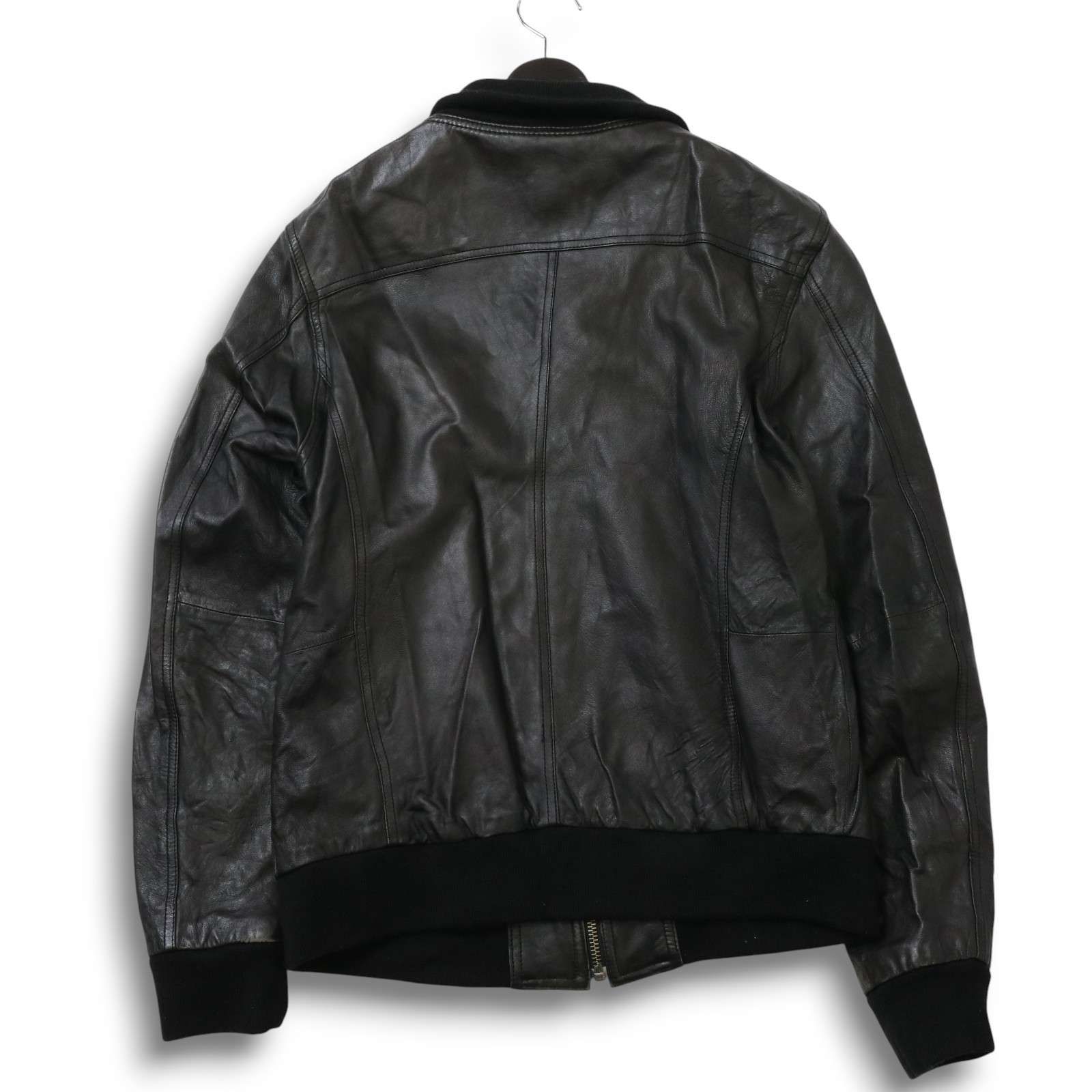 BACK NUMBER ライダース ジャケット 羊革 バックナンバー ブラック