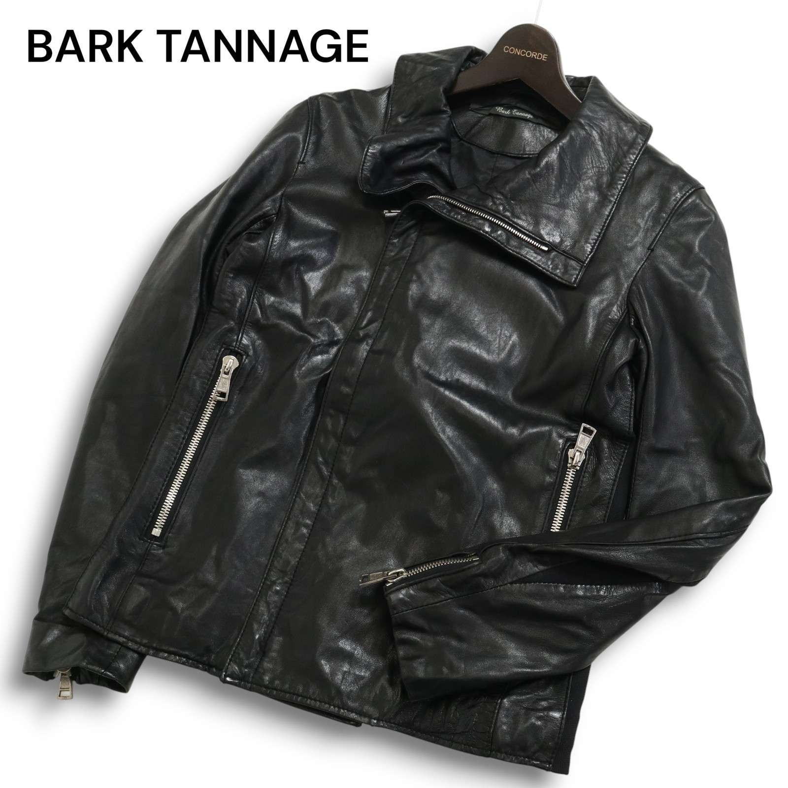 BARK TANNAGE バークタンネイジ 秋冬 羊革☆ シープスキン レザー 