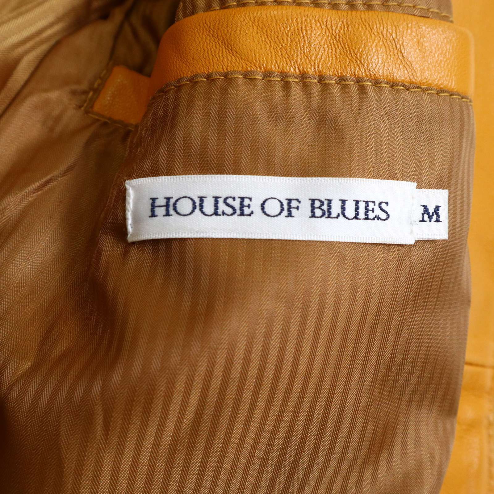 HOUSE OF BLUES ハウスオブブルース 秋冬 羊革☆ ラム レザー シングル 