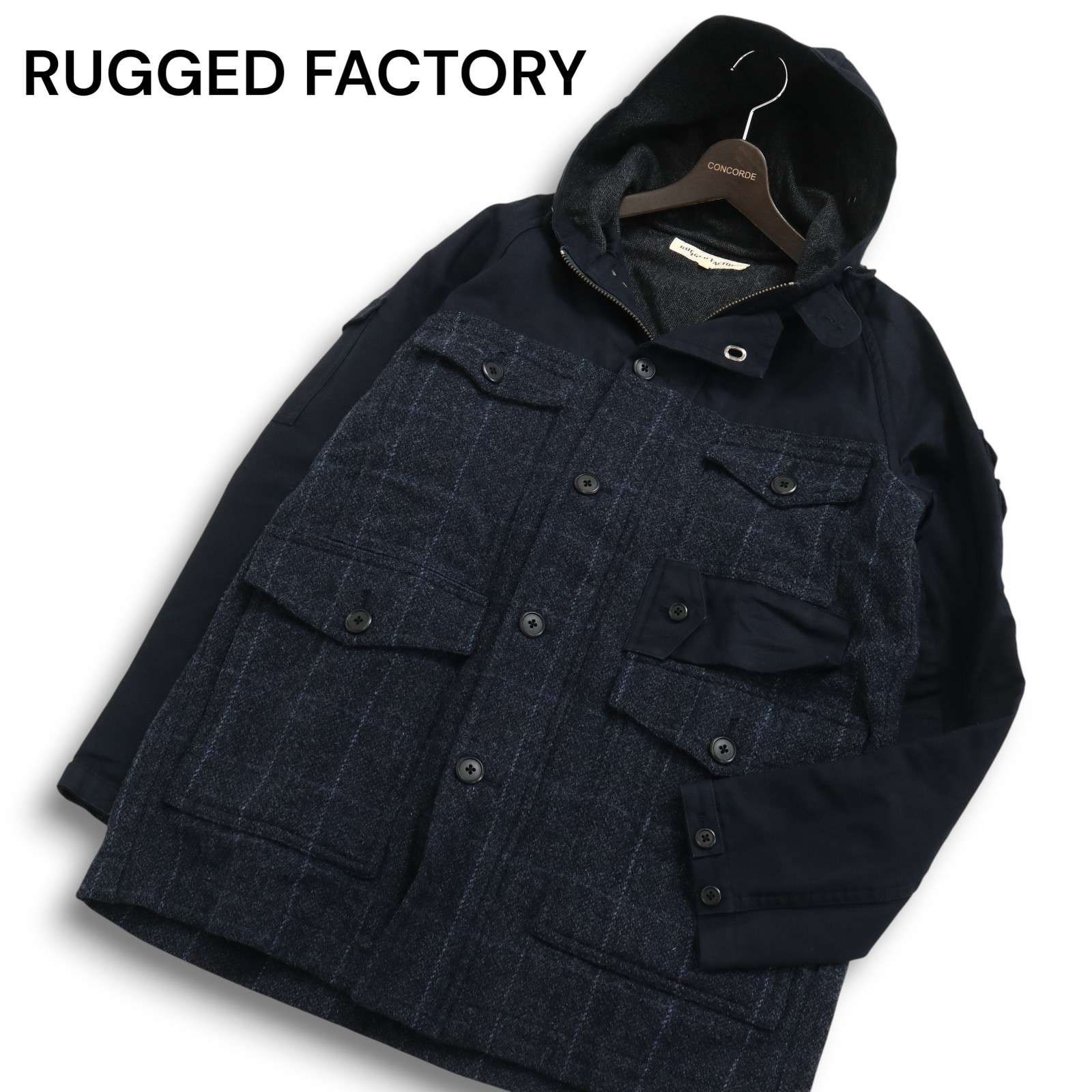 ラギッドファクトリー RUGGED FACTORY 2way マウンテンパーカー 