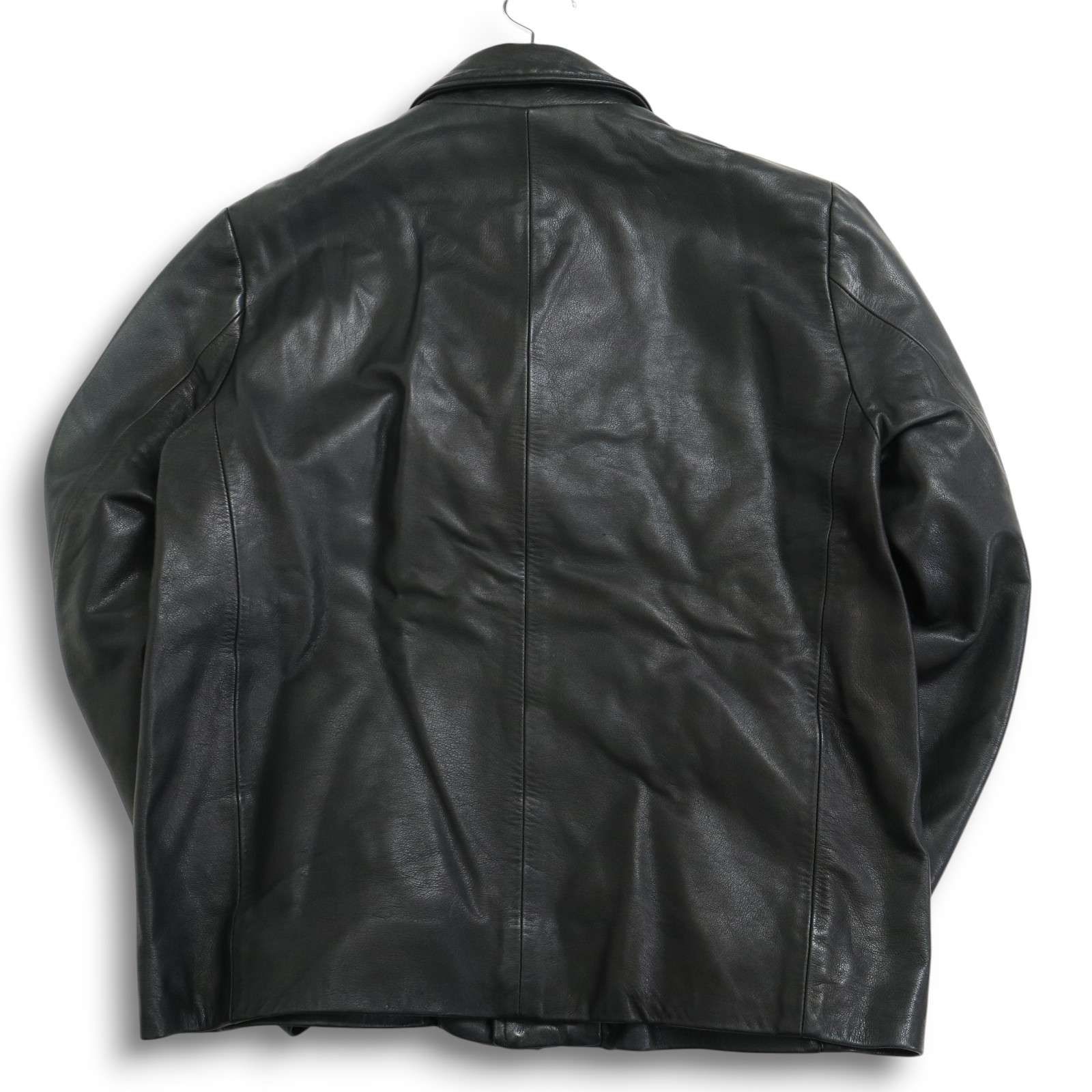 shama シャマ AQUELUE 秋冬☆ 牛革 カウ レザー ライダース ジャケット 