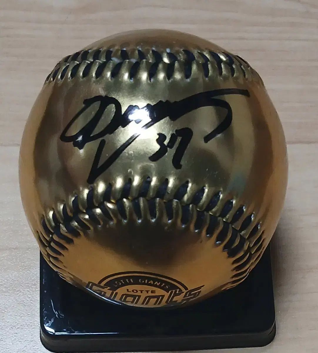 ロッテ ジァイアンツ シウミン(XIUMIN・ミンソク) サイン入り サイン