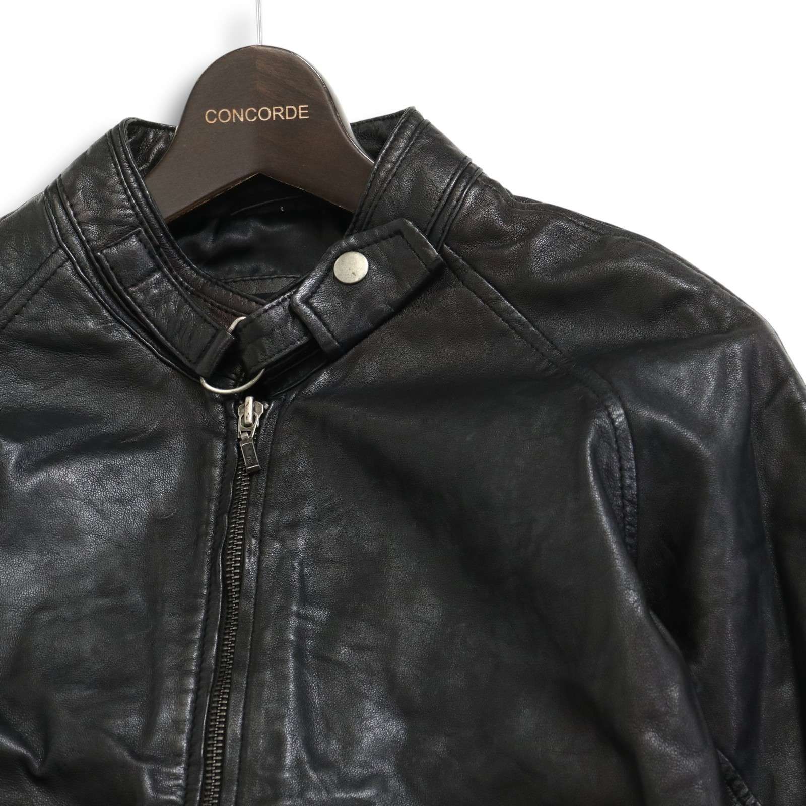 Liugoo Leathers リューグーレザーズ 秋冬 羊革☆ ラム レザー