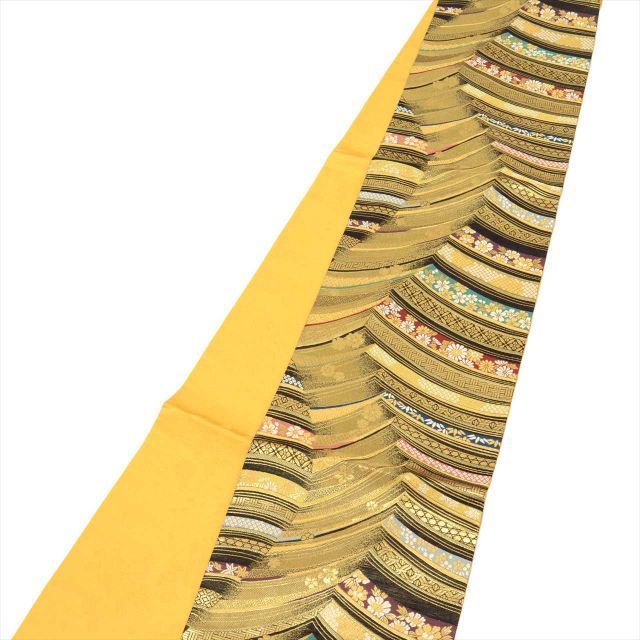 袋帯 中古 リサイクル 正絹  仕立て上がり 六通 川島織物 華文 A864-3 袋帯 中古 リサイクル 正絹 仕立て上がり 六通 川島織物 華文 A864-3