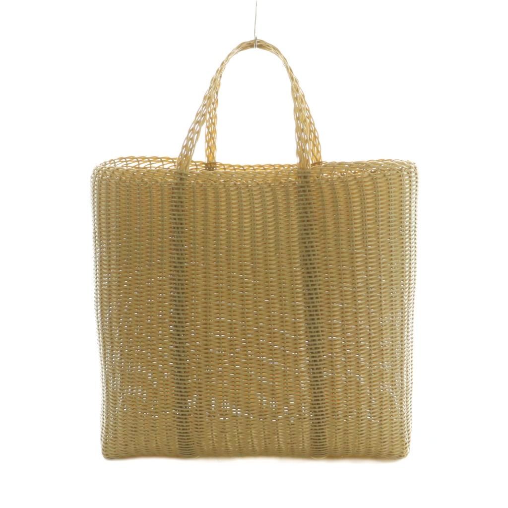 ⭐︎美品　PALOROSA パロローサ　かごバック　トート　ベージュ　グレージュ パロローサ PALOROSA FLAT トートバッグ かごバッグ ベージュ /MI □OS