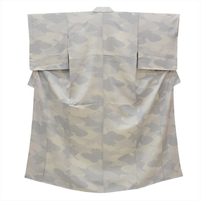 中古】 江戸小紋 鮫小紋 正絹 袷 身丈155cm S 裄63cm 仕立て上がり