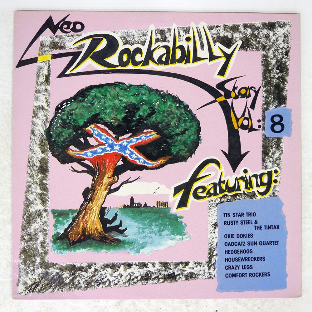 オランダ盤 VA/NEO ROCKABILLY STORY VOL: 8/ROCKHOUSE LPM9009 LP