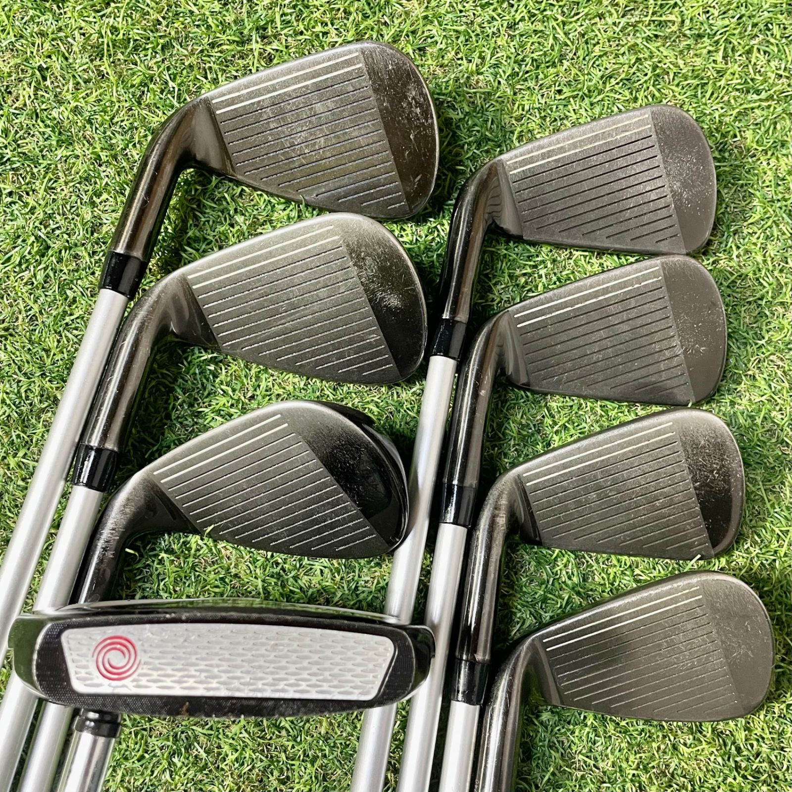 レフティ　ローグST MAX メンズ　ゴルフセット　キャディバック付き　S-SR バッグ美品】Callaway ROGUE ST MAX RAZR X キャロウェイ ローグST