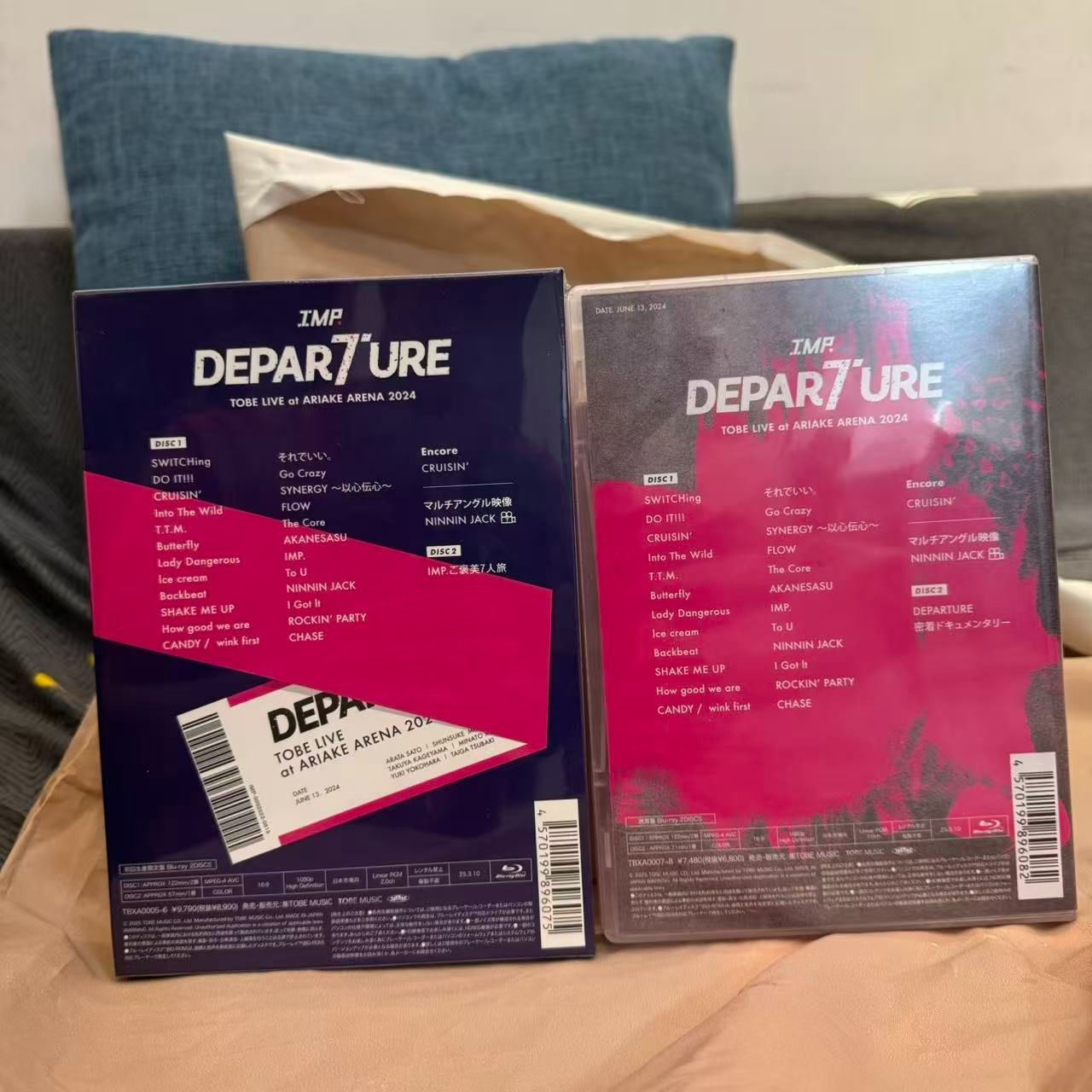 未開封】IMP. DEPARTURE 初回限定盤 通常盤 Blu-ray - メルカリ