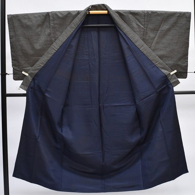 中古】 リサイクル着物 アンサンブル 男性 メンズ 着物 羽織 大島紬  