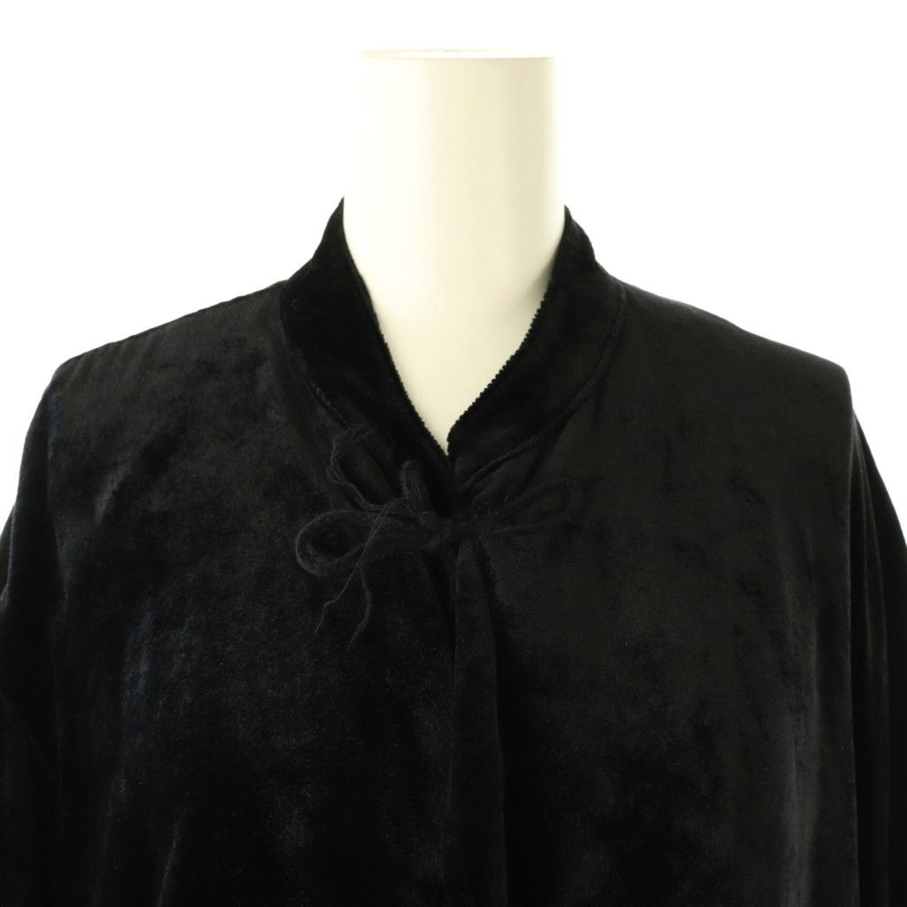 コモリ COMOLI シルク別珍 スタンドカラージャケット ベロア 3