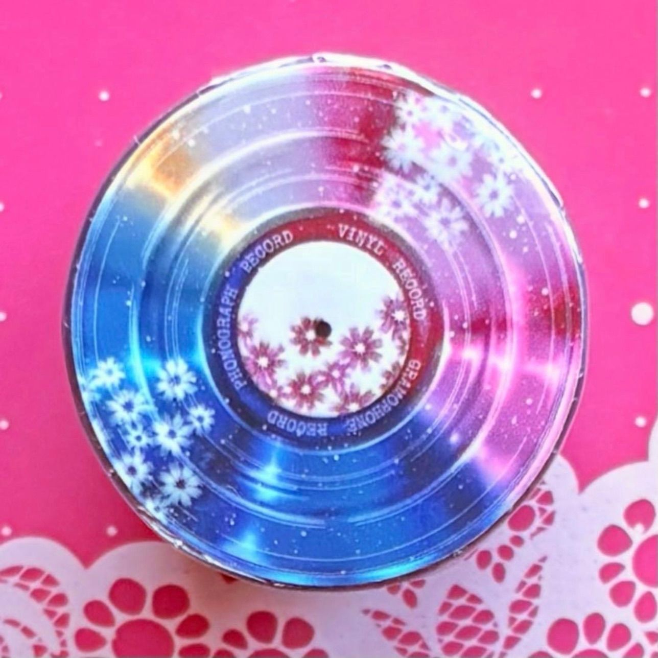 PET 幻梦唱片 7 cm 5 m 125 loop 海外マスキングテープ 海外マステ レコード